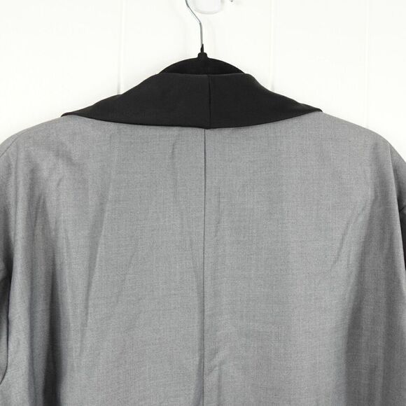 Lin Womens Blazer Gray w/Lace Trim X-Small (150/76A) - Picture 8 of 13
